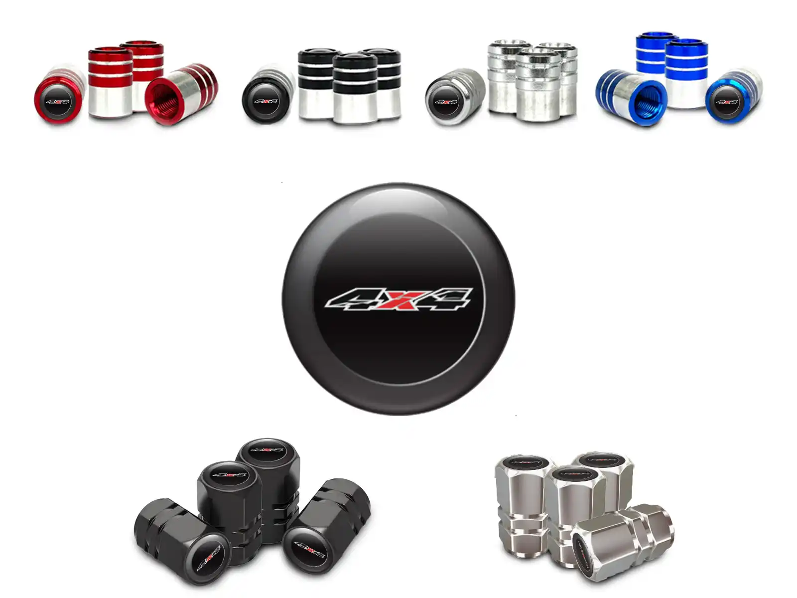 Valve Stem Caps Bicycle Force Style